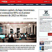 Venture capital a la baja: inversiones se contrajeron 60% en el primer trimestre de 2023 en Mxico